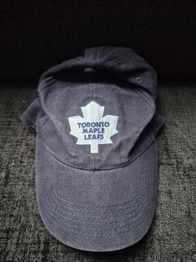 Vintage Toronto Maple Leafs Hat Bud Light Promo Cap NHL H2 Promotions Distressed